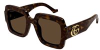 Sunglasses Gucci Woman GG1547S002-HAVANA-HAVANA-BROWN50 - GG1547S002-HAVANA-HAVANA-BROWN50
